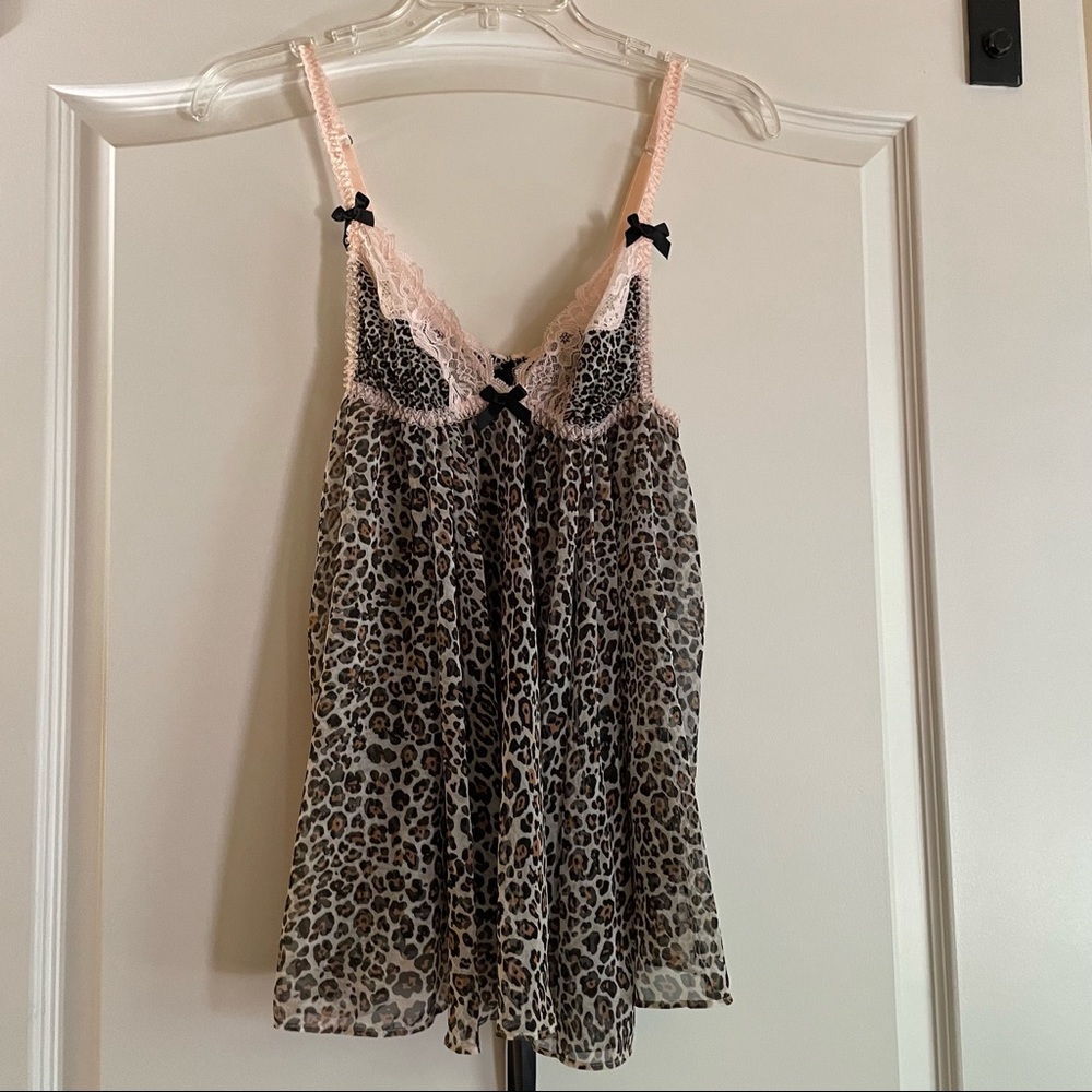 Victoria’s Secret Leopard Print Slip